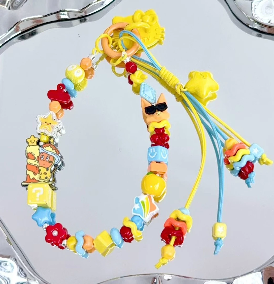 DIY 饰品配件 批发 零售 手机链 商贸城走播