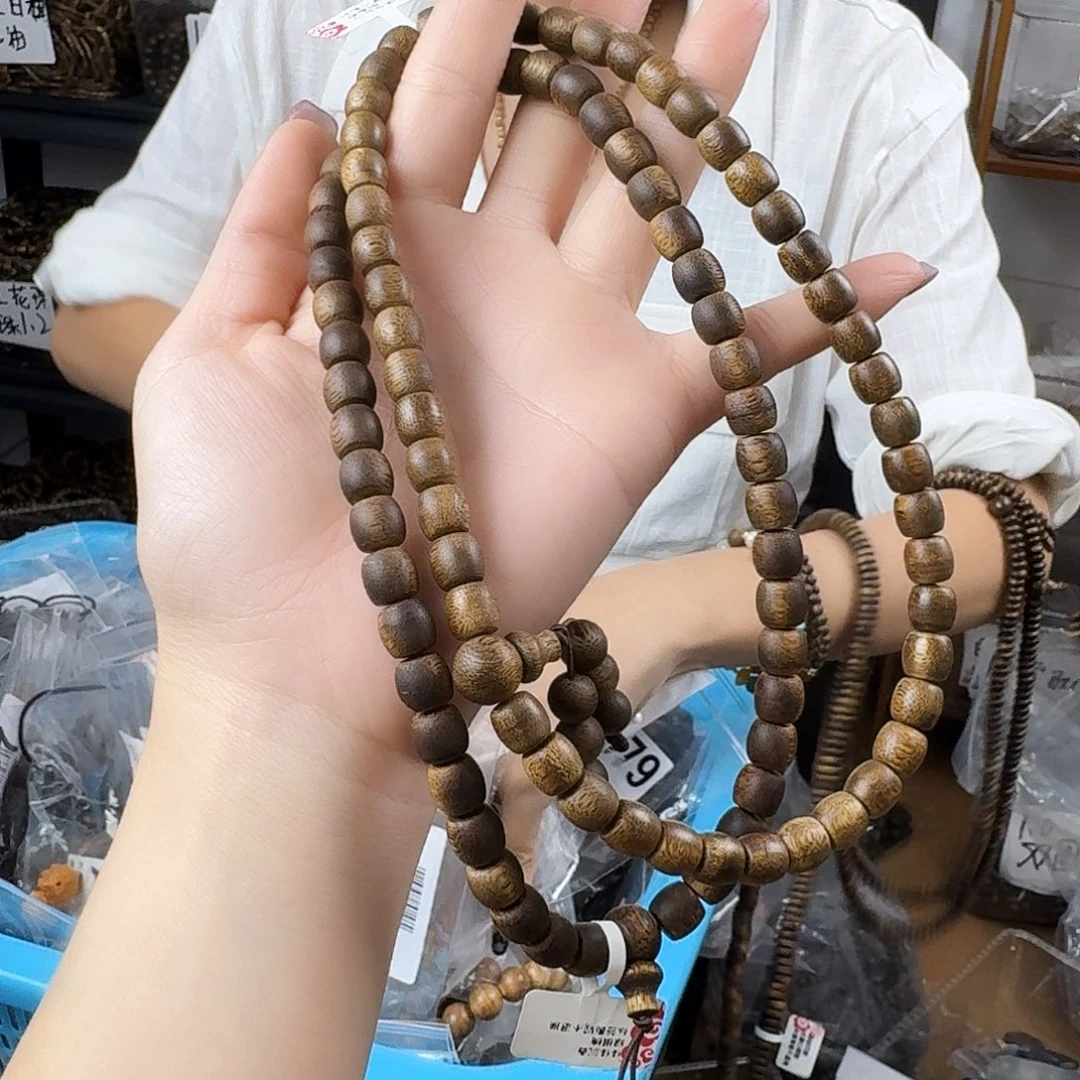 沉香香囊沉香A820鼓珠双圈发一