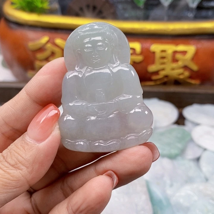 ****橙翡翠未镶嵌颈饰翡翠
