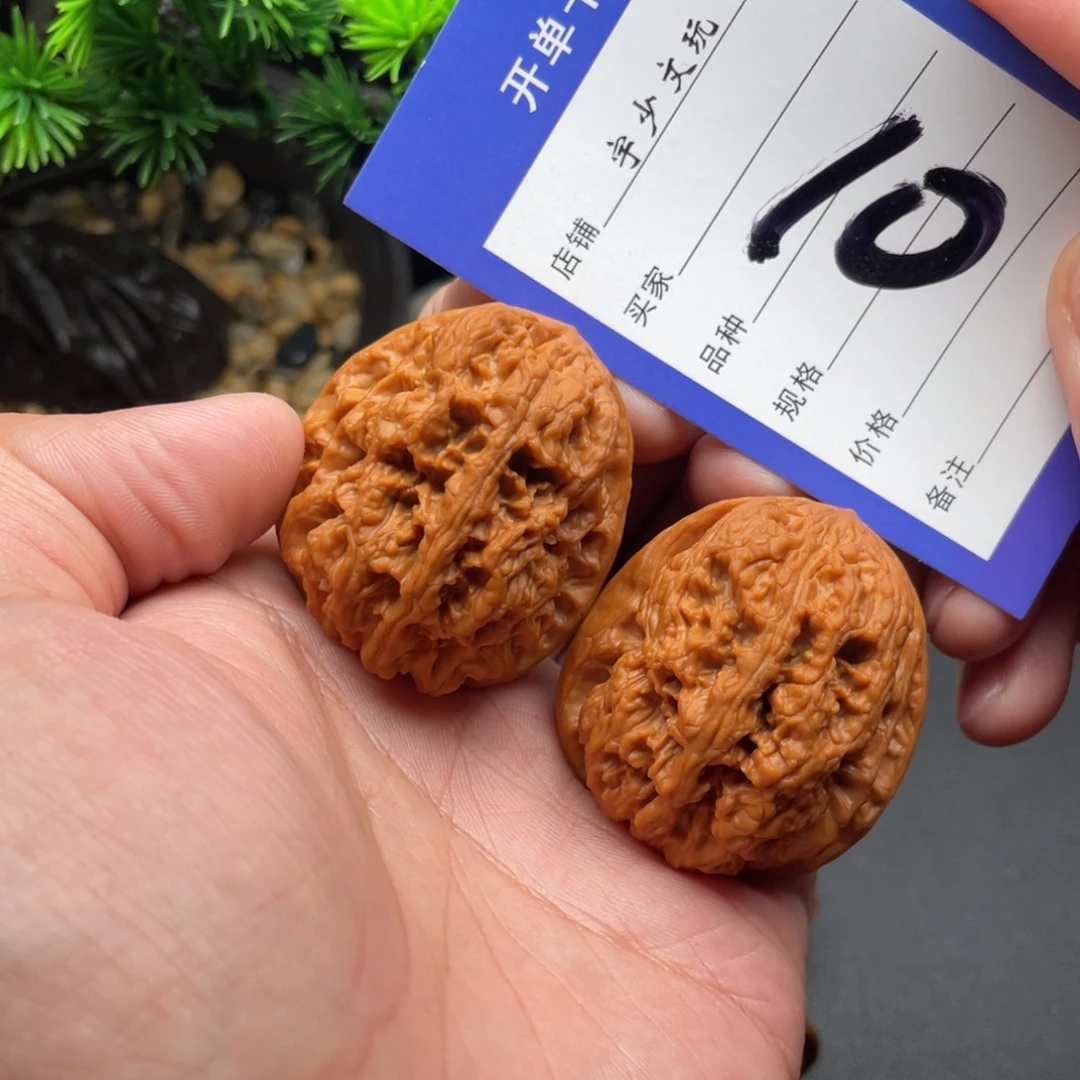 文玩核桃把件将军膀39