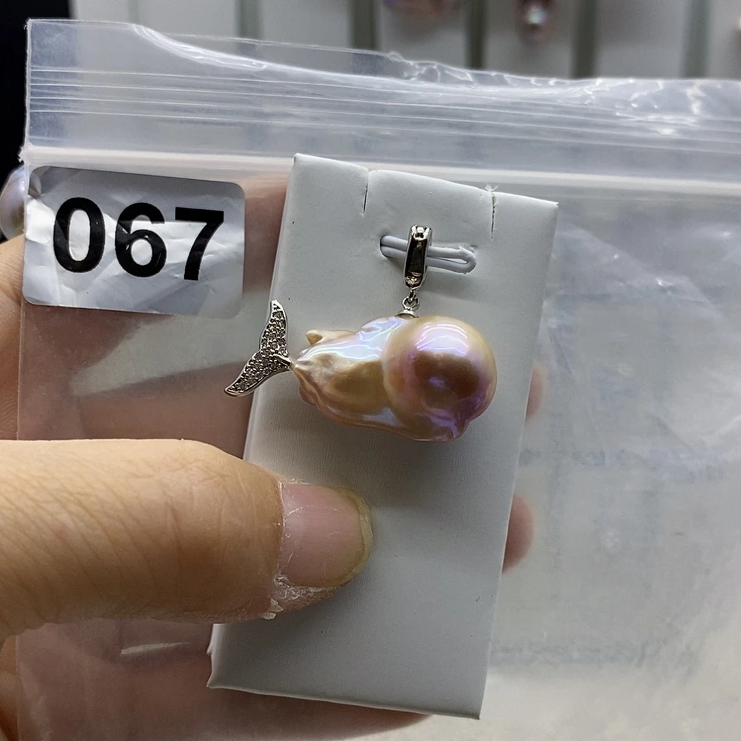 合金耳饰淡水珍珠