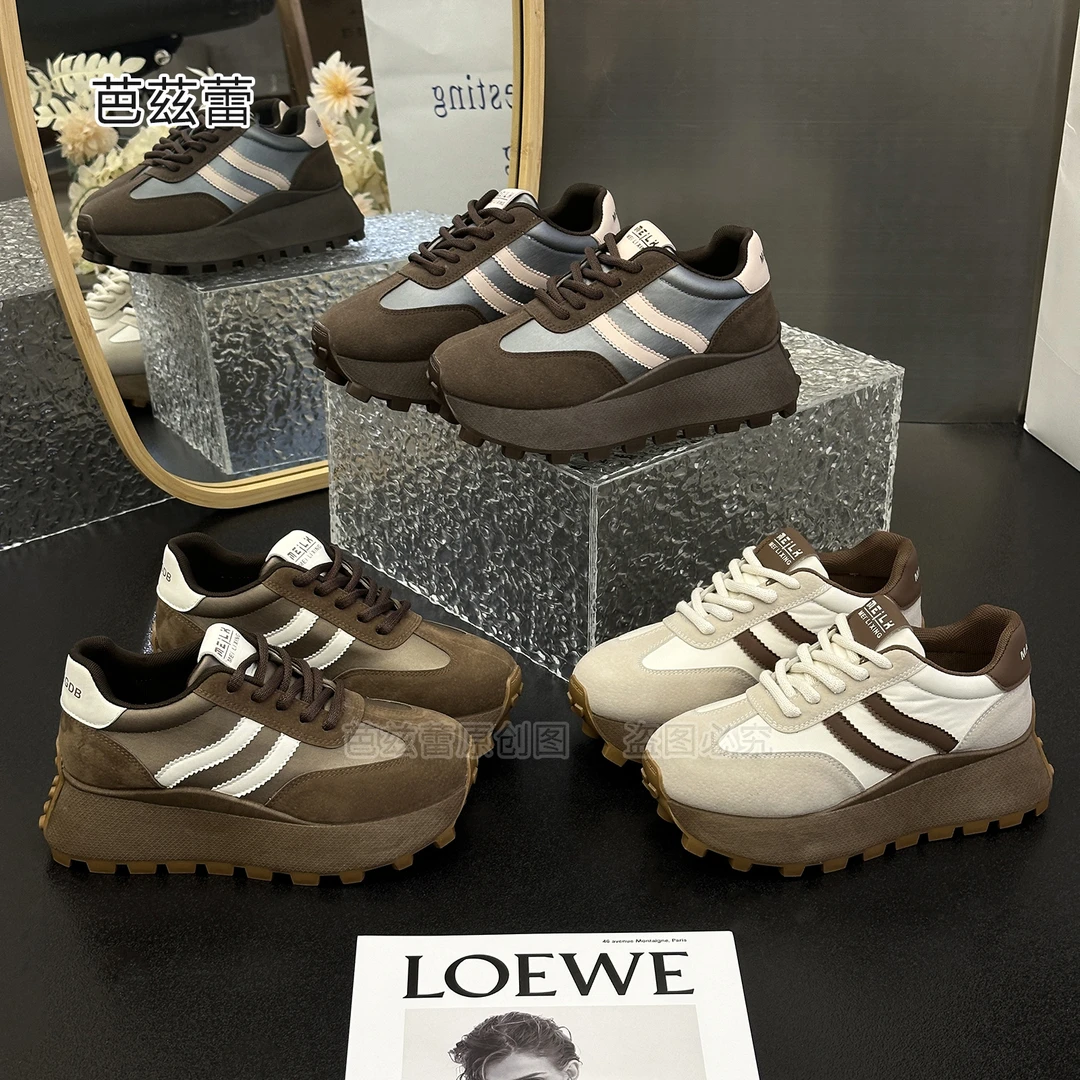 海盐芝士~阿甘鞋女2025春季新款韩版百搭休闲运动鞋时尚百搭软底