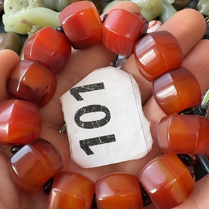 玛瑙/玉髓未镶嵌颈饰