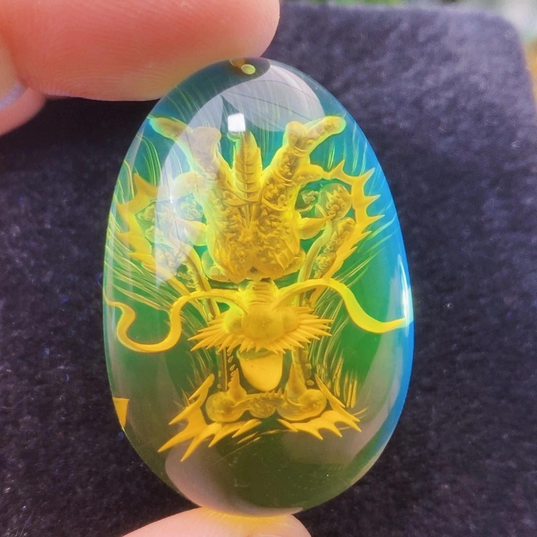 【闪购商品】蓝珀吊坠(不含链)未镶嵌
