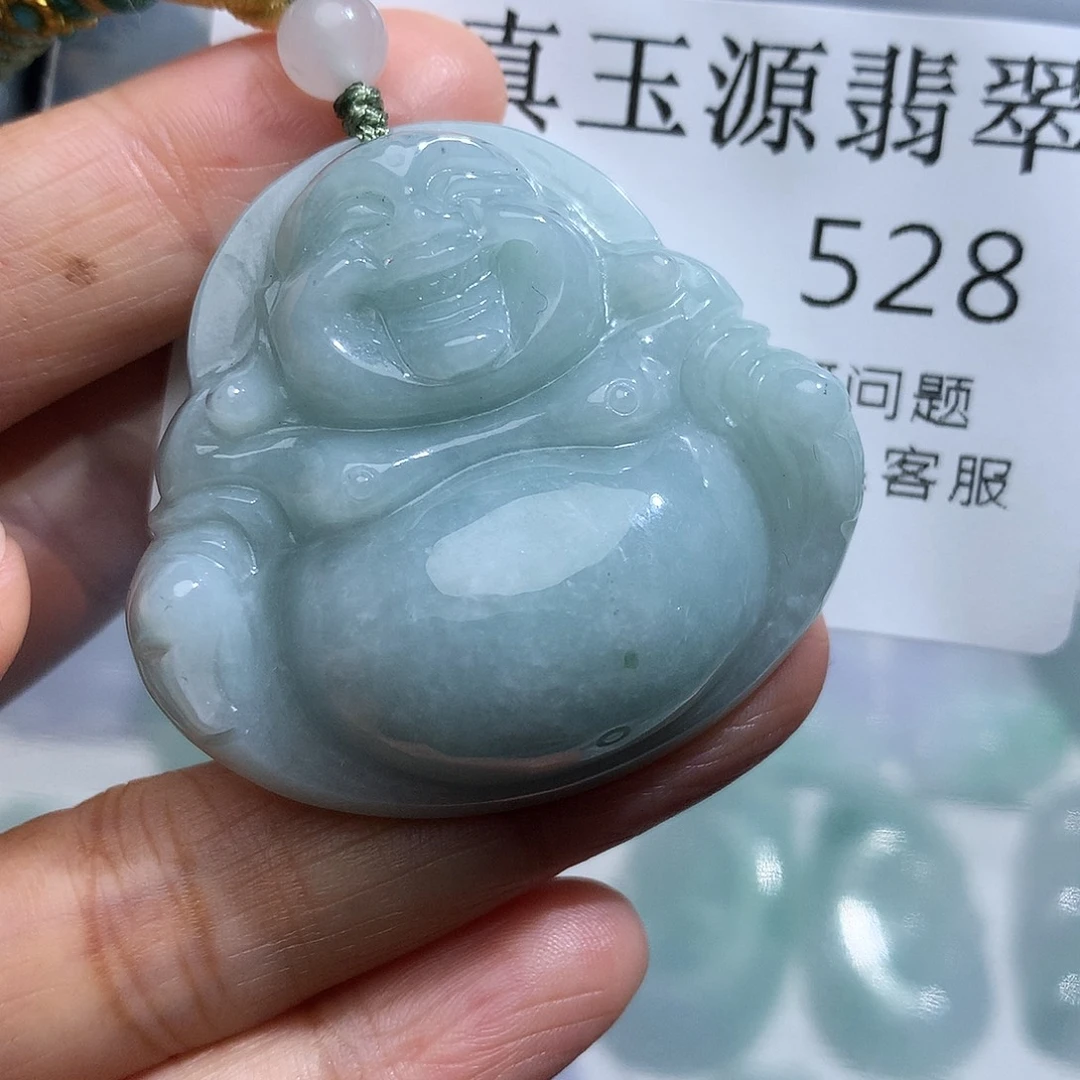 翡翠未镶嵌颈饰528