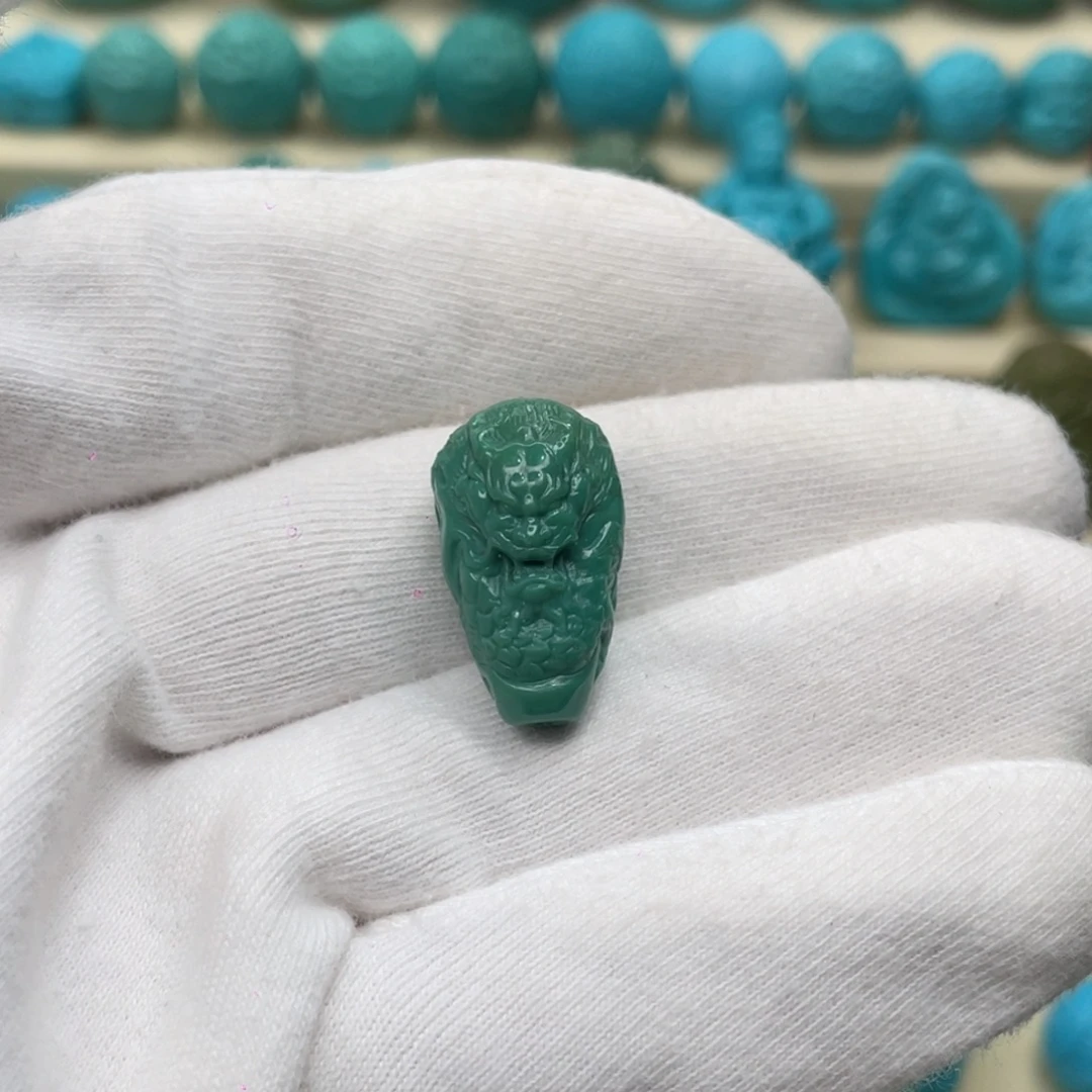 绿松石未镶嵌颈饰卡12.6-22