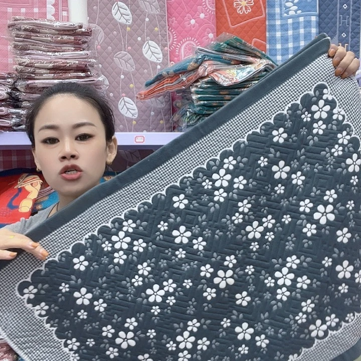 棉灰色雪花纯棉面料