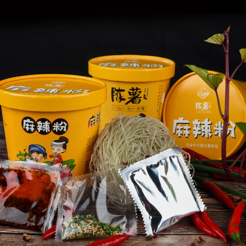 陈薯夜宵季麻辣粉107g*6桶装