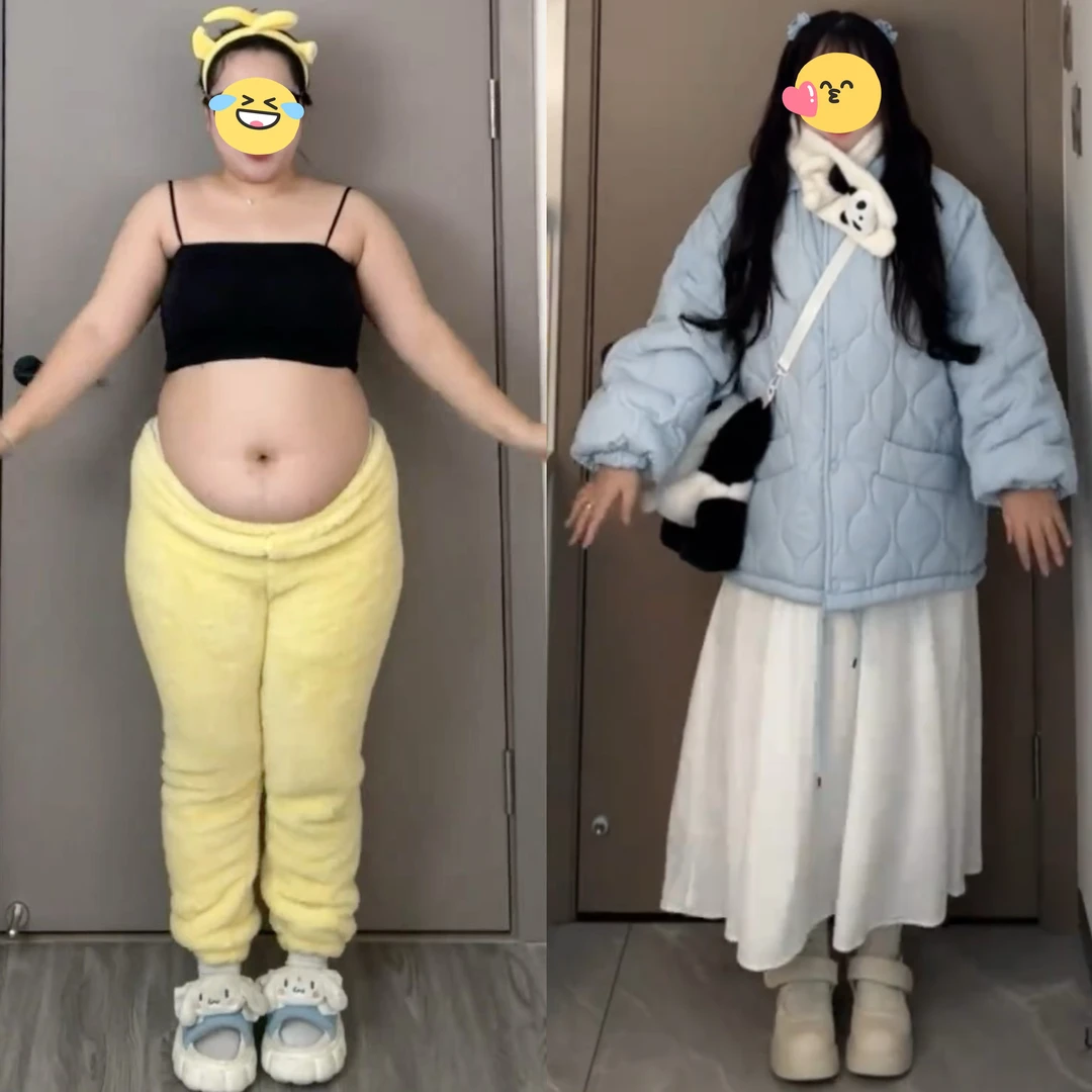秋冬季新款棉服加绒加厚保暖外套菱格纹立领小众设计感学院风棉袄