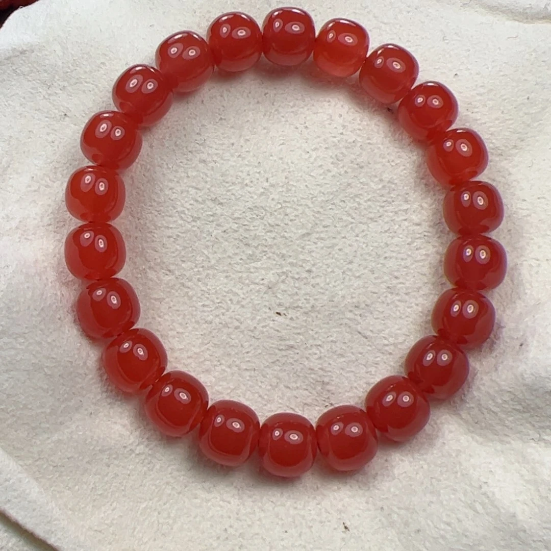 未镶嵌手串南红玛瑙