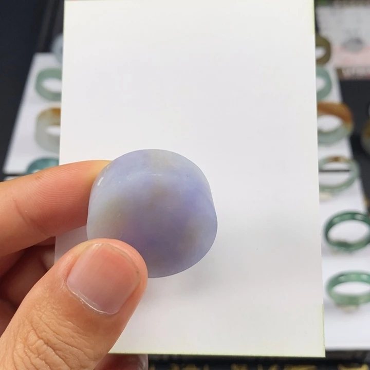 翡翠未镶嵌戒指001