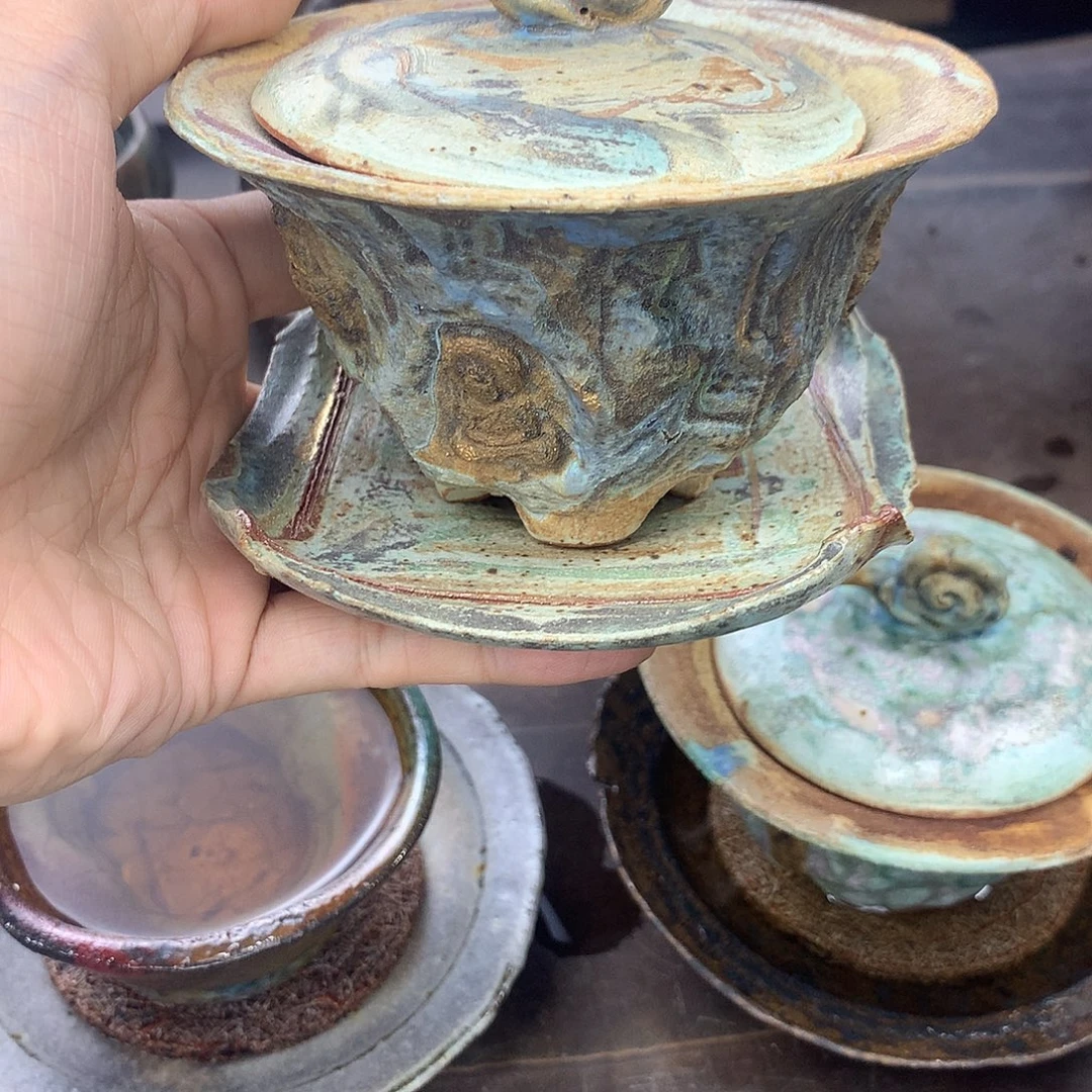 简***爱【杨树手作】泥釉敦煌系列