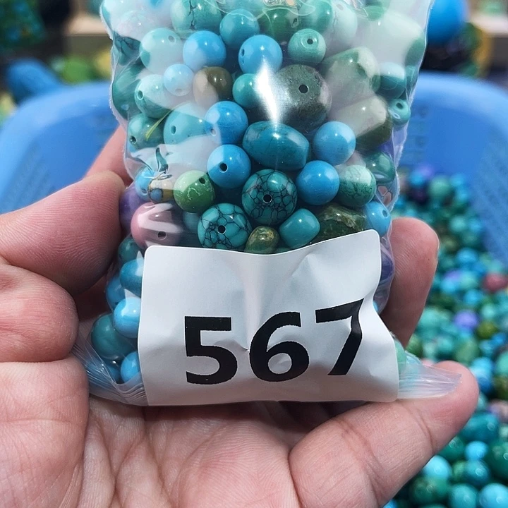 未镶嵌菱锰矿珠宝半成品