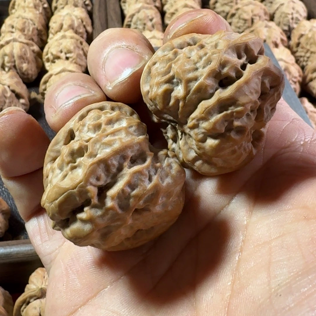 风***伙把件文玩核桃蛤蟆头