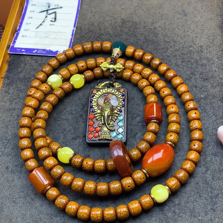 星月菩提吊坠脖挂