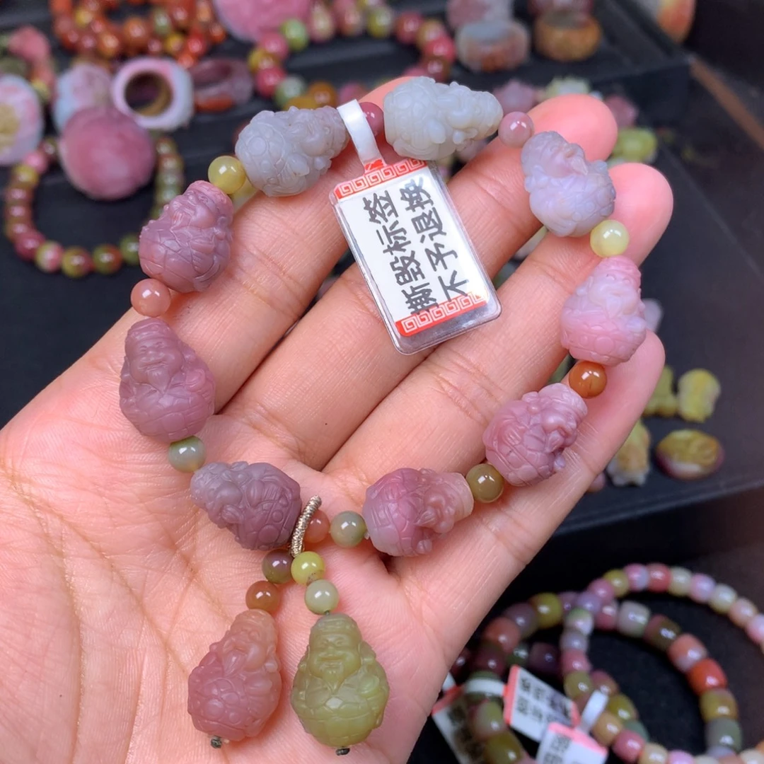 玛瑙/玉髓未镶嵌手链