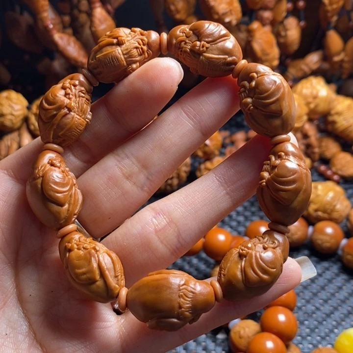 吊坠橄榄核寿星佬