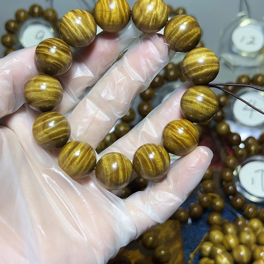 南***白手串/手链楠木（金丝楠）