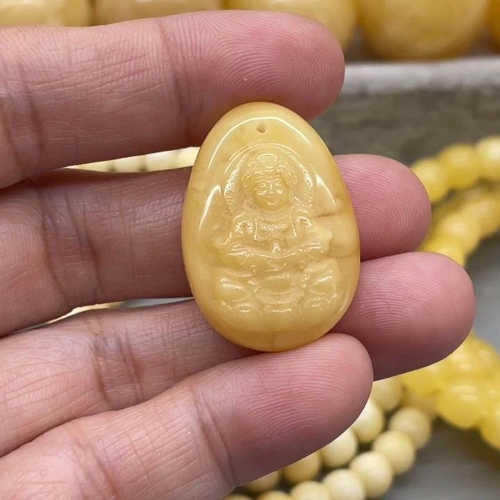 琥珀未镶嵌裸石蜜蜡
