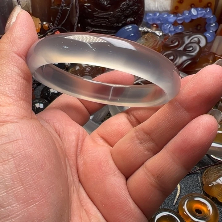 玛瑙/玉髓手链未镶嵌吼*
