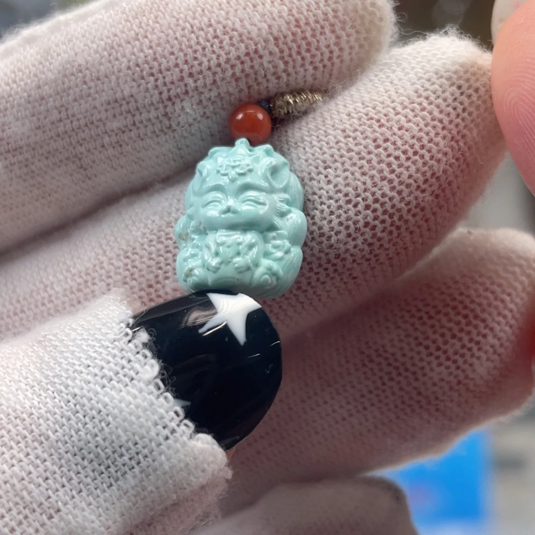 未镶嵌绿松石挂件