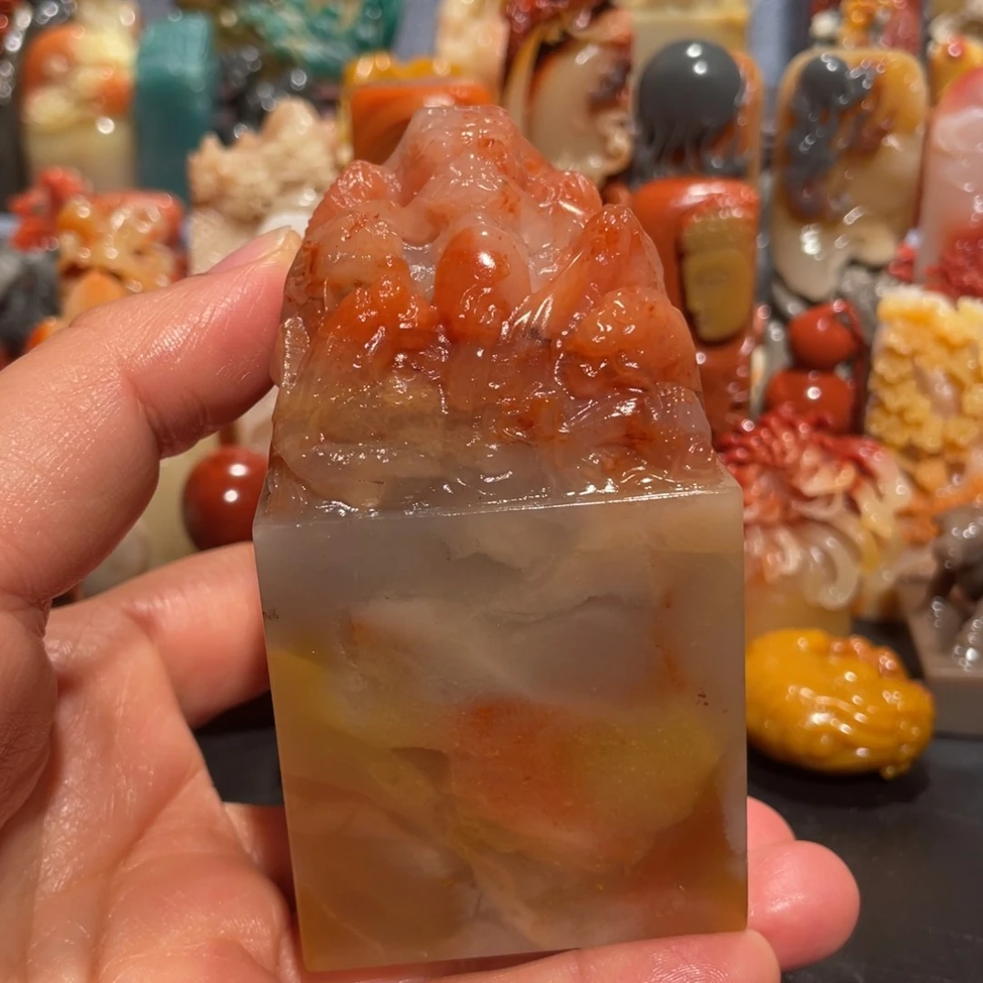 寿山石印石精美印