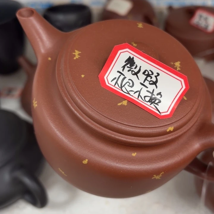 紫砂茶壶优秀！宜兴原矿底槽青