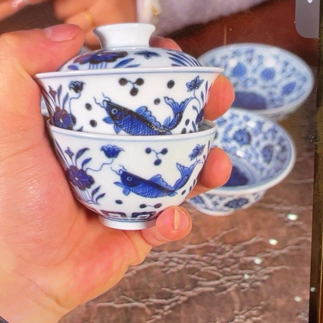桐****连景德镇手绘陶瓷v瓷