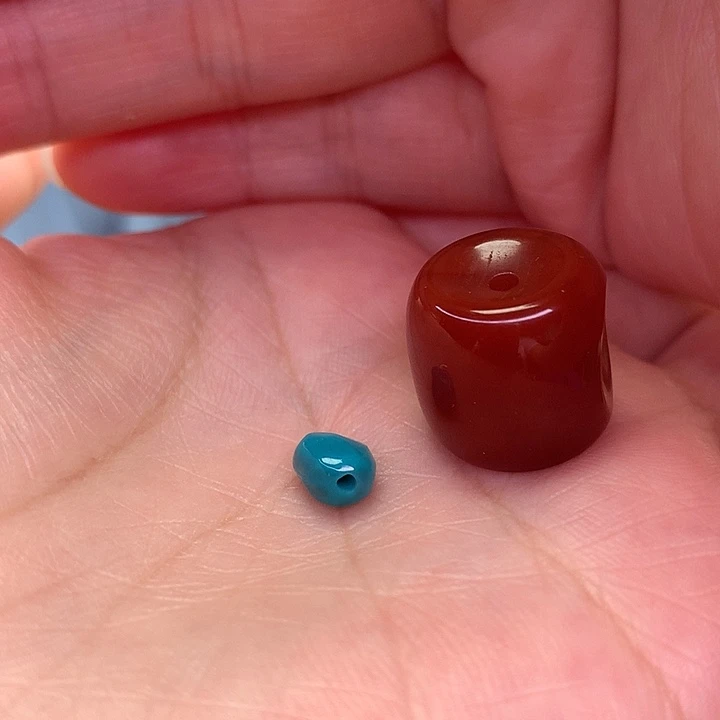 喜***梢未镶嵌原矿玛瑙/玉髓