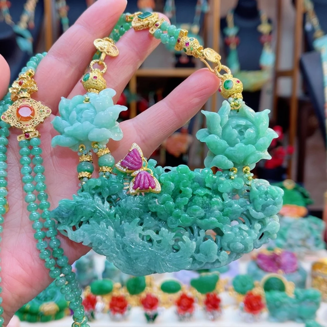 翡翠颈饰合金48小时鉴赏期