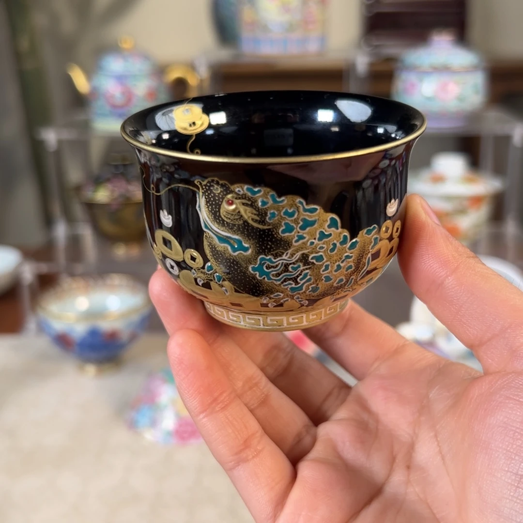 纯手工手绘 高端茶器