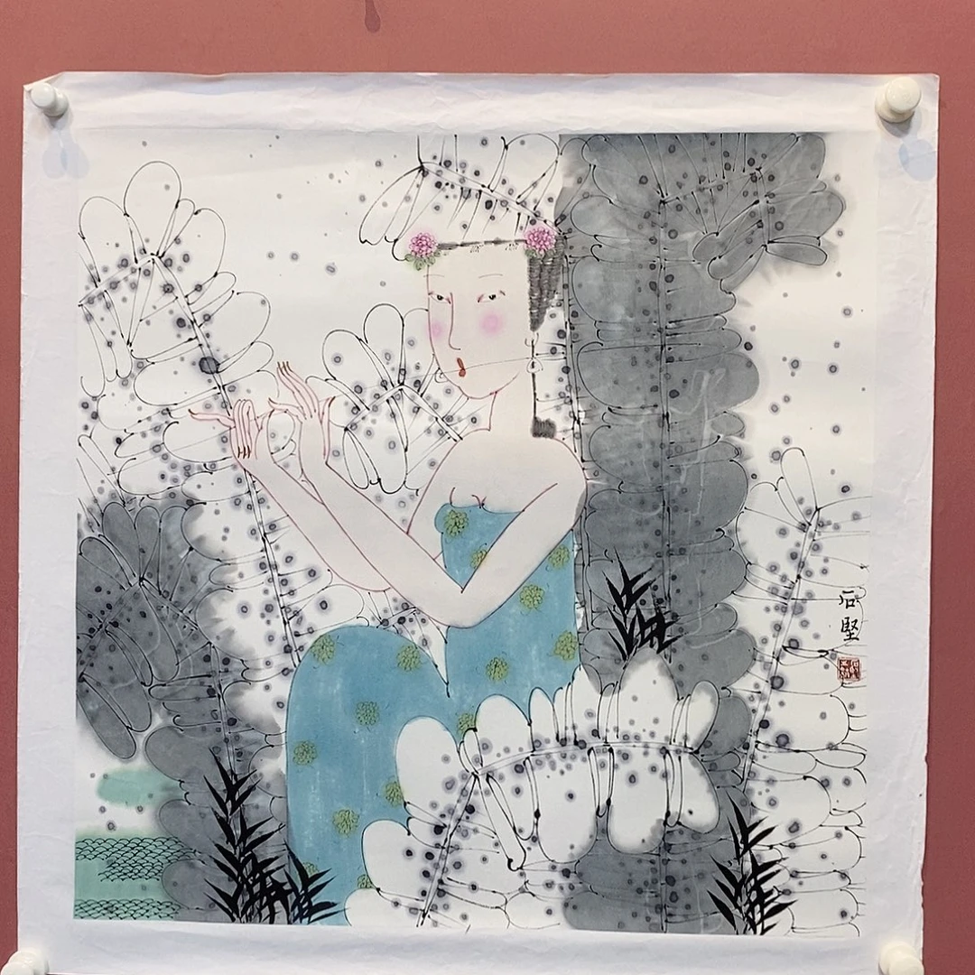 国画欧阳石坚老师作品