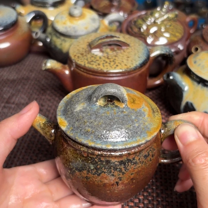 茶杯紫砂段泥手持190