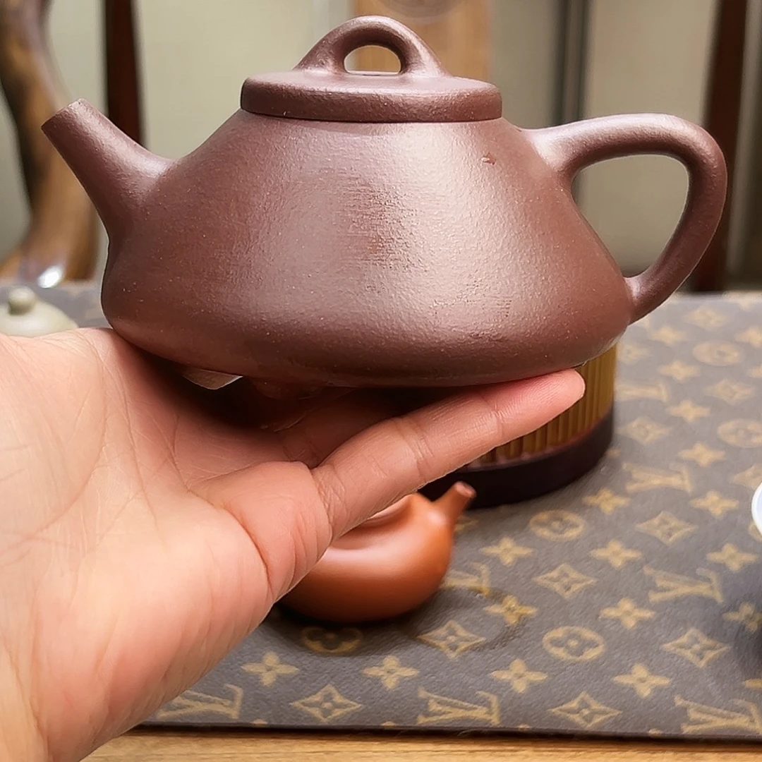 阳***哥茶壶紫砂原矿紫泥