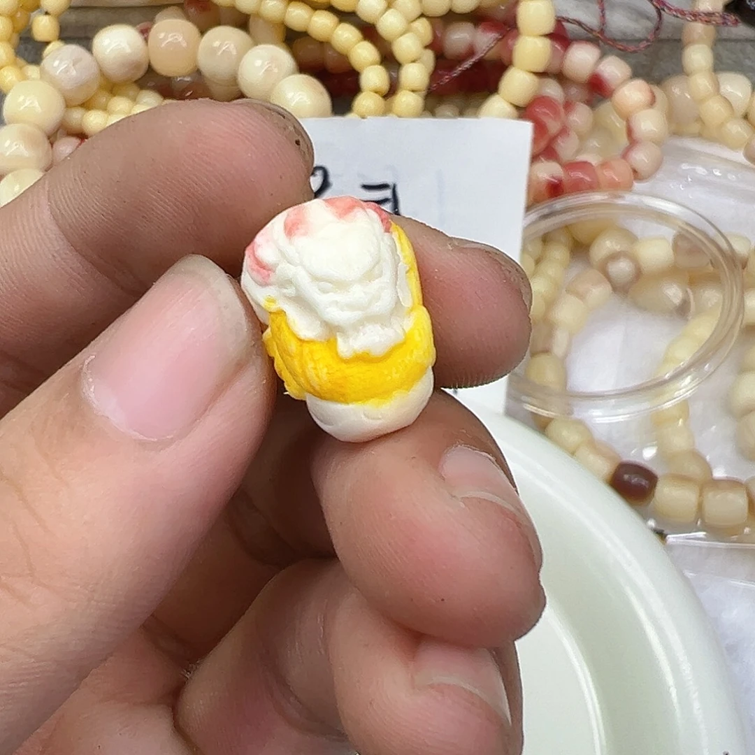 驼骨手串/手链49驼骨彩绘龙三通