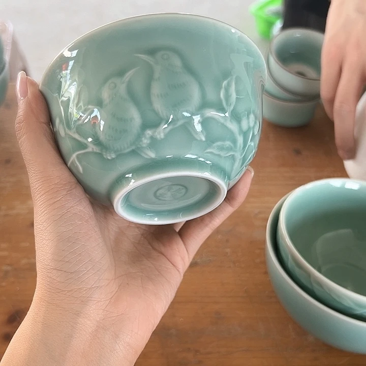 小米茶器龙泉青瓷