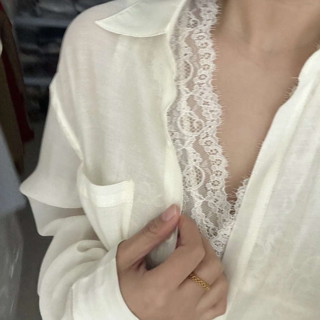 高级感衬衫两件套