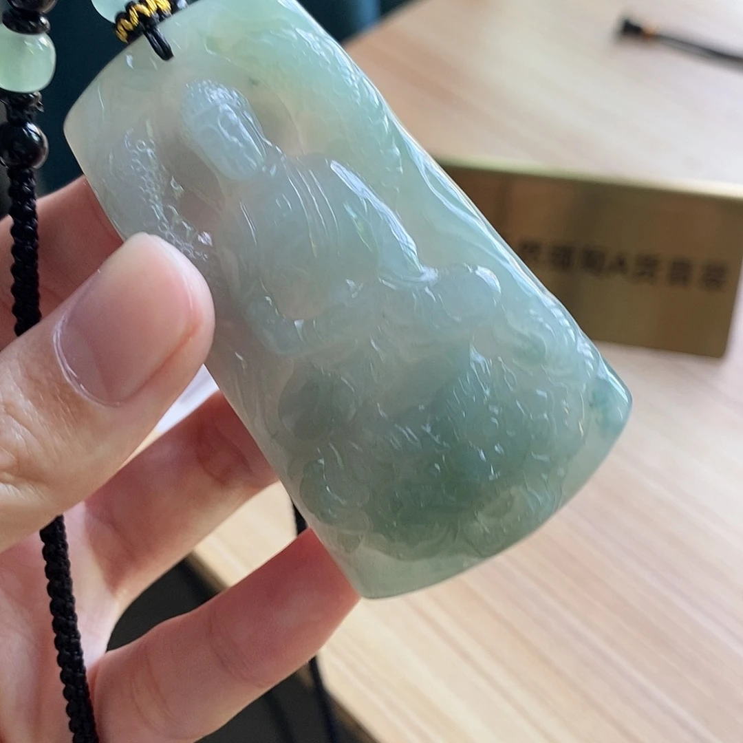 【闪购商品】颈饰未镶嵌翡翠天然缅甸A货翡翠