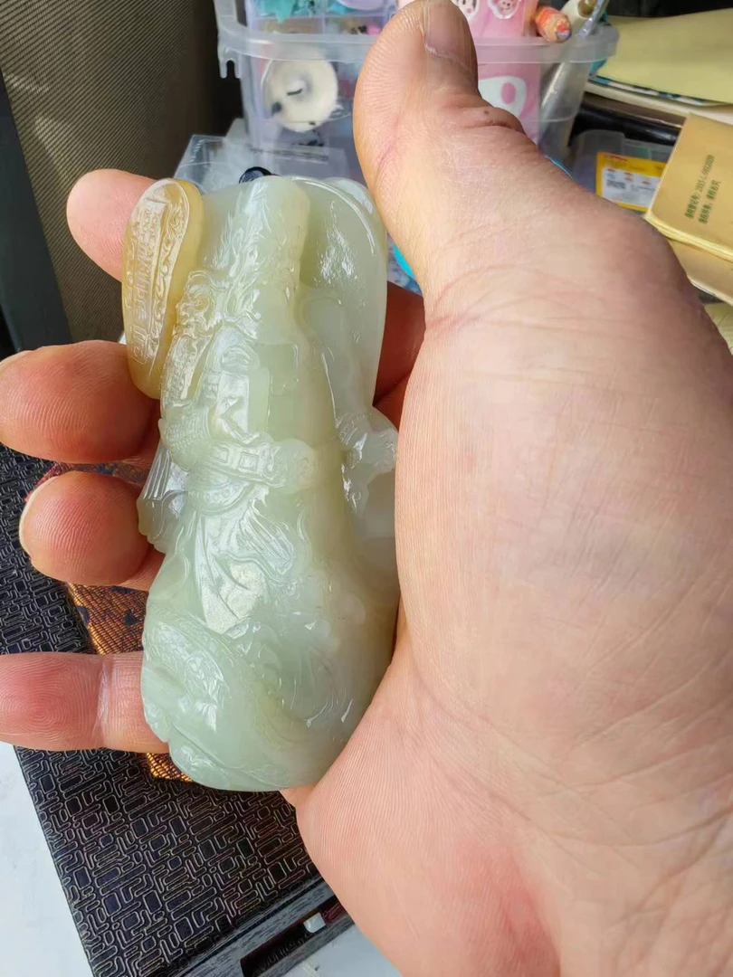 非金属陶瓷吊坠 手把件儿