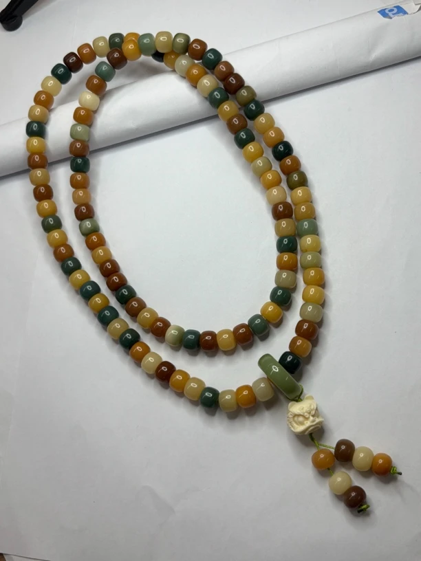 A107 菩提长链带跑环醒狮10mm