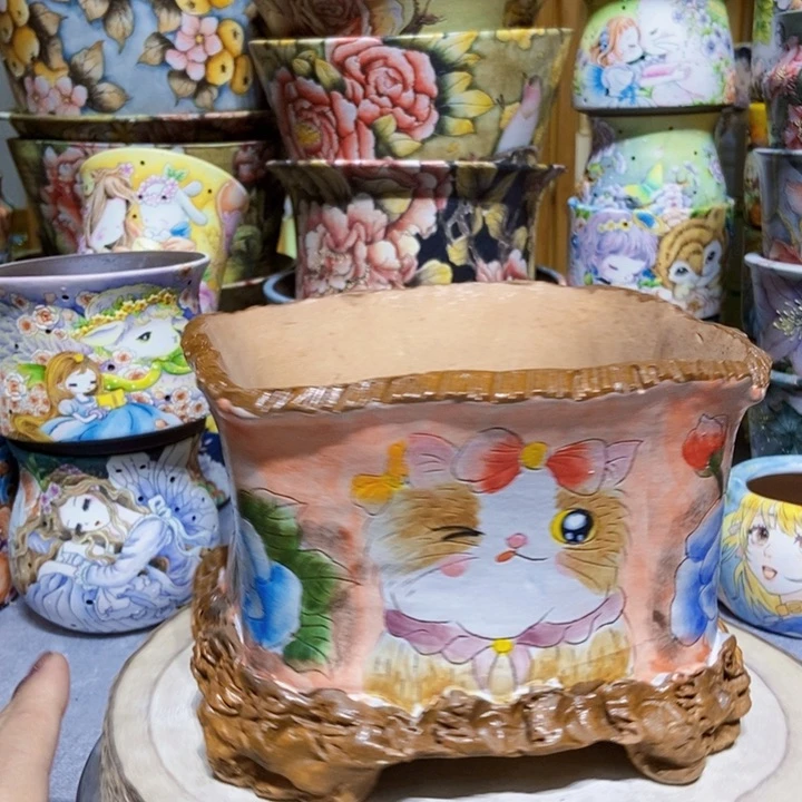 景德镇艺术手绘作品