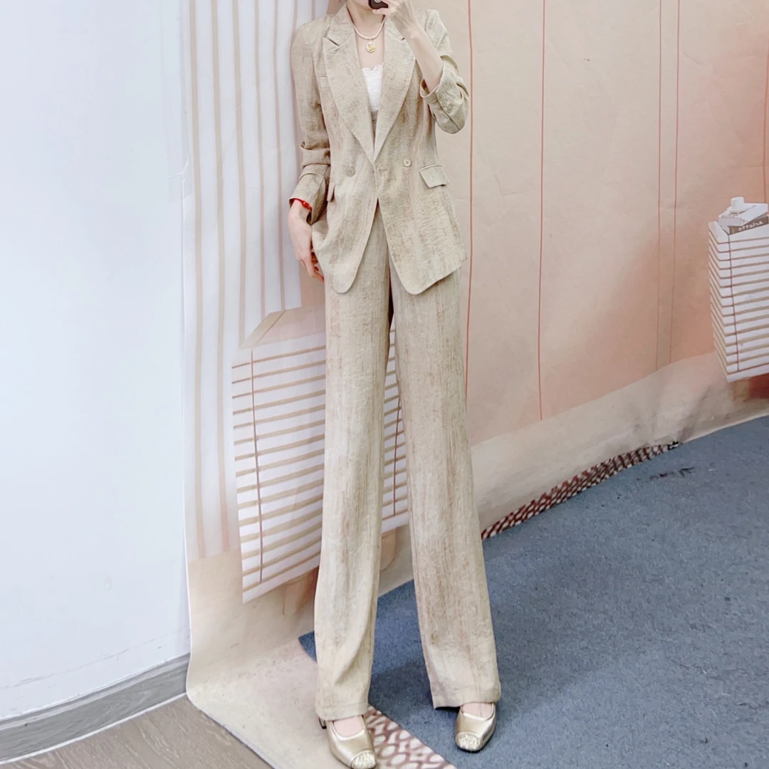 159职业西装外套++直筒裤两件套裤6159/GJ