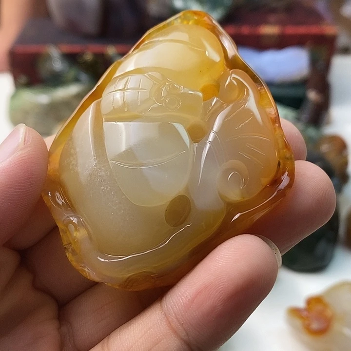 未镶嵌颈饰玛瑙/玉髓