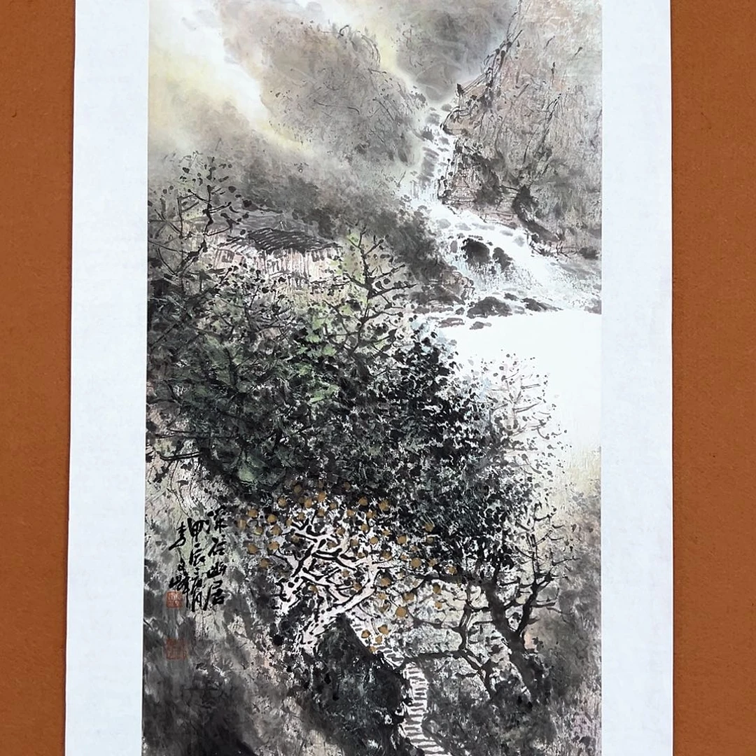 国画李文峰的画作
