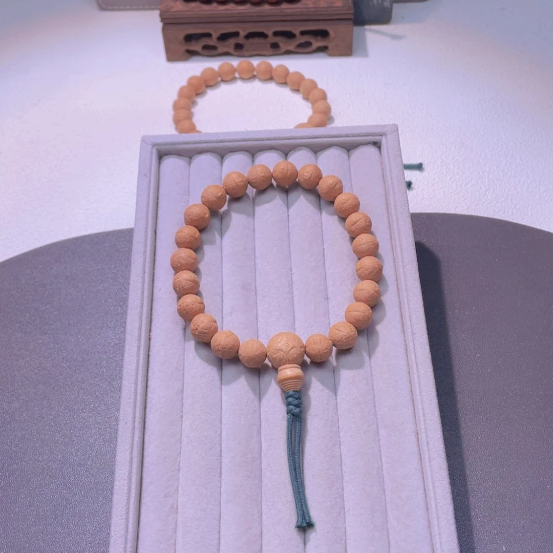 凤眼菩提吊坠a01奶油皮大眼萌厚皮壳