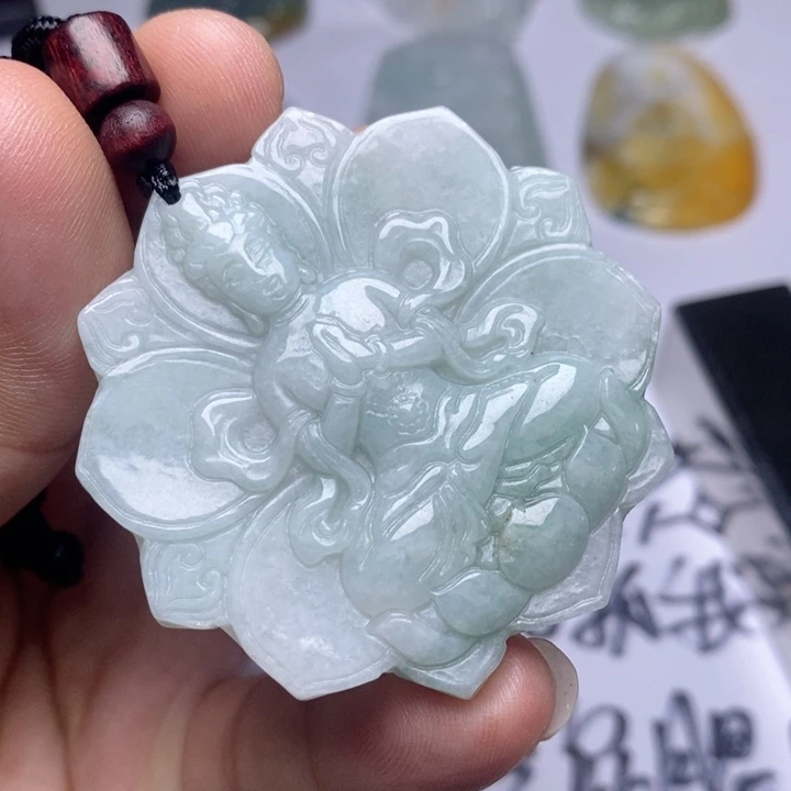 颈饰未镶嵌翡翠翡翠