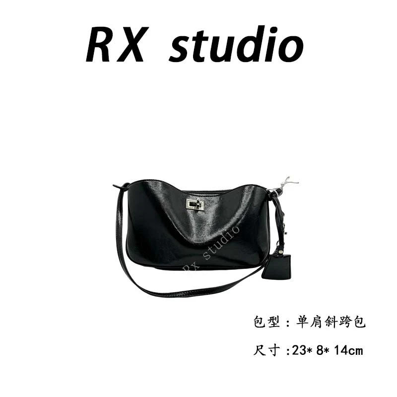 【南沙瑞熙】SKL-7318-黑色RAIN.CUN轻奢小众时尚女士包