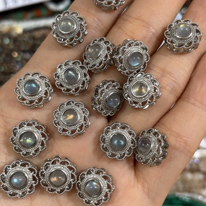 大理石磁石2个月光石魔盒