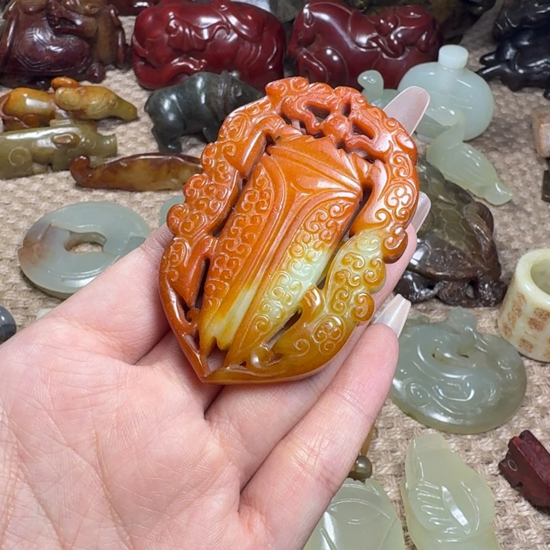 吊坠白玉菩提挂件