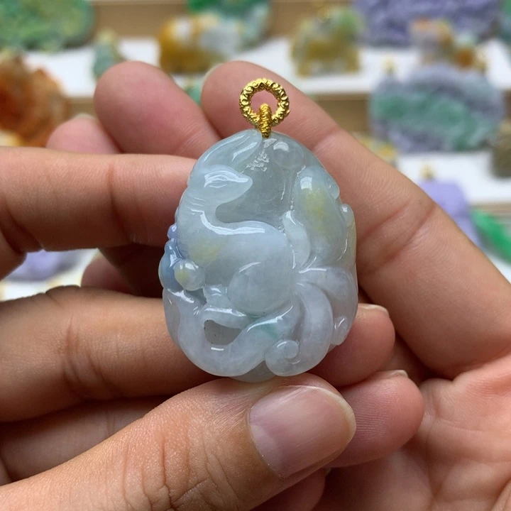 颈饰未镶嵌翡翠翡翠